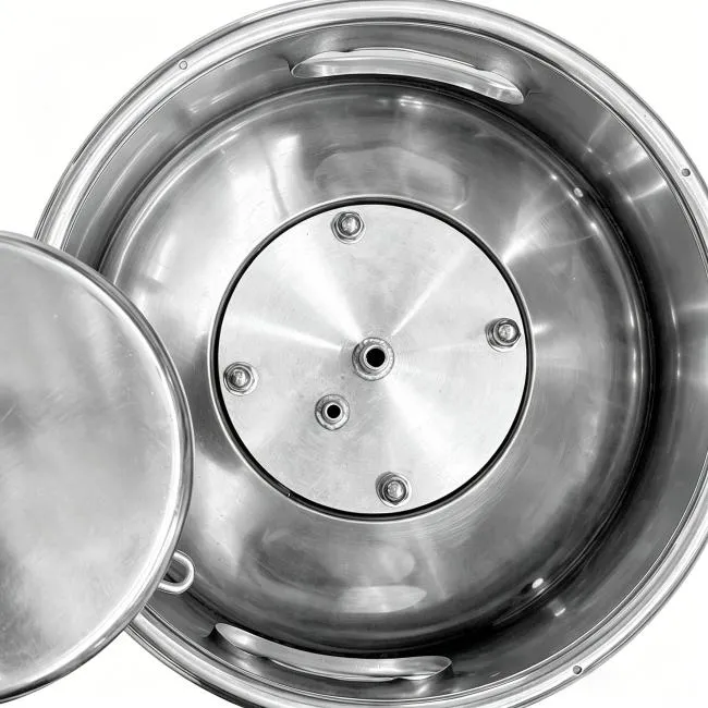 20L Mirror-Polished Leak-proof Stainless Steel Tank | Chemical & Battery Material Container